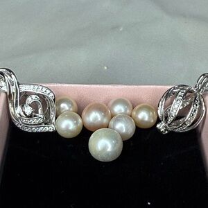 Authentic Pearls and 2 Pearl Charms